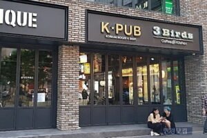 K-Pub: A pub offering a variety of beverages in a lively atmosphere.