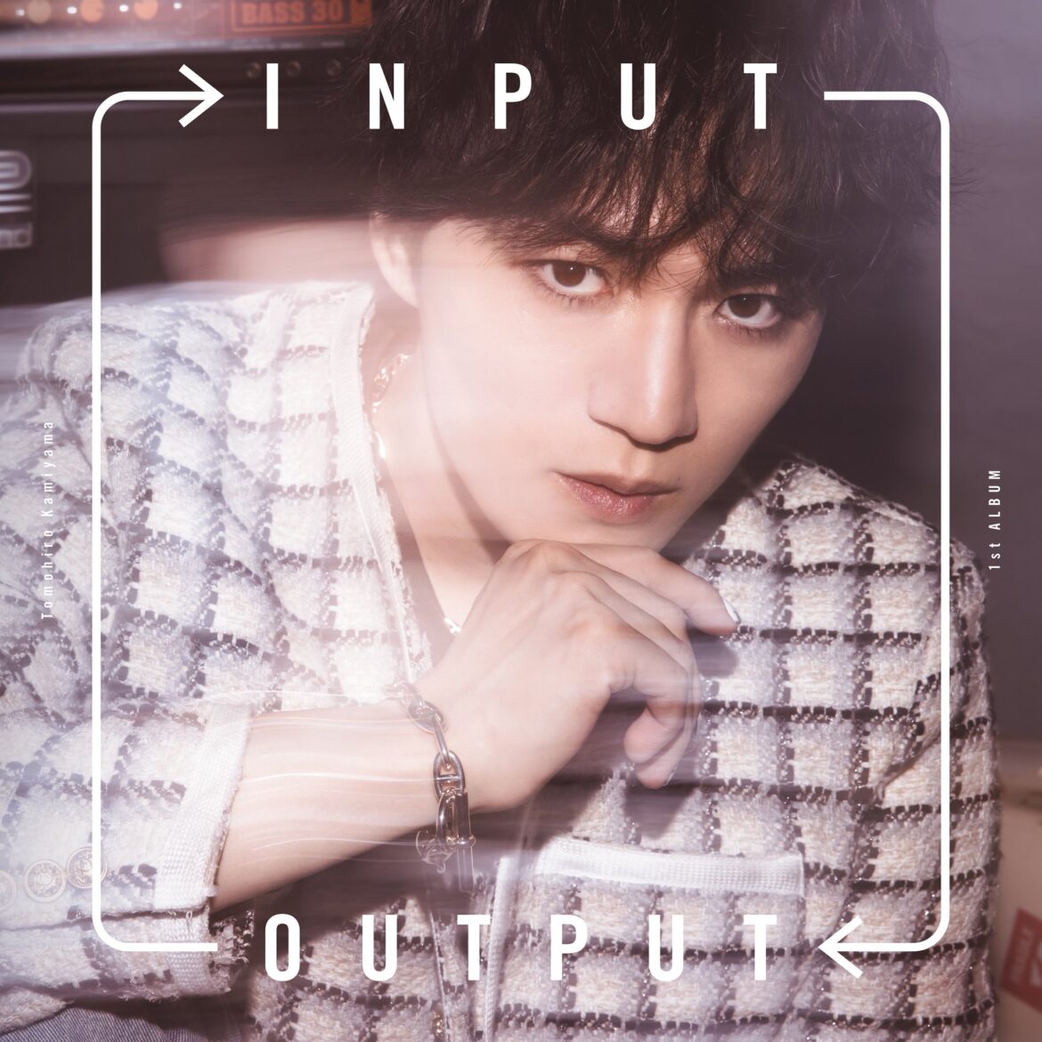 Tomohiro Kamiyama of WEST. photographed for his first solo album INPUT OUTPUT,⇄ released September 2026 on ELOV-Label.